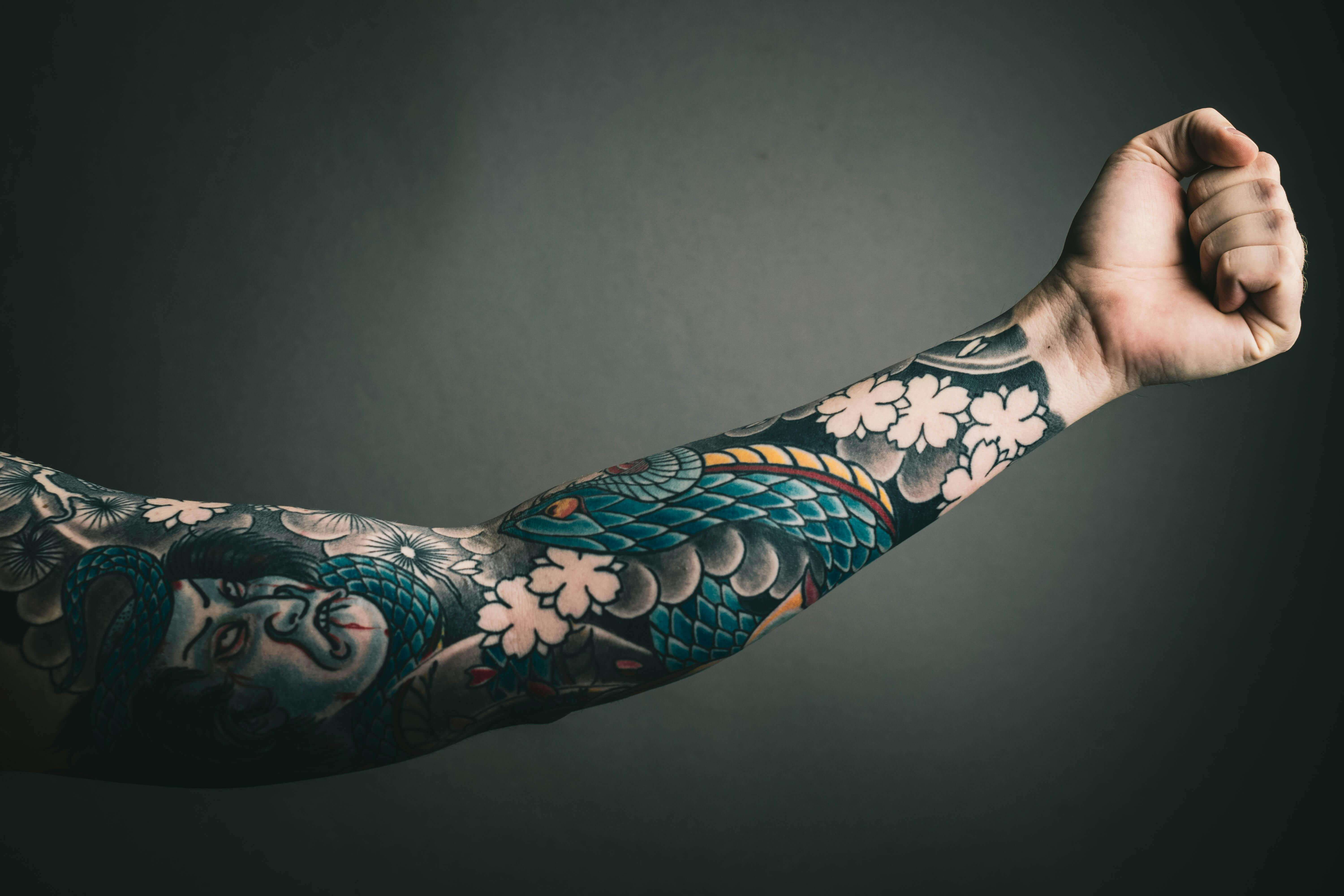 Featured tattoo work