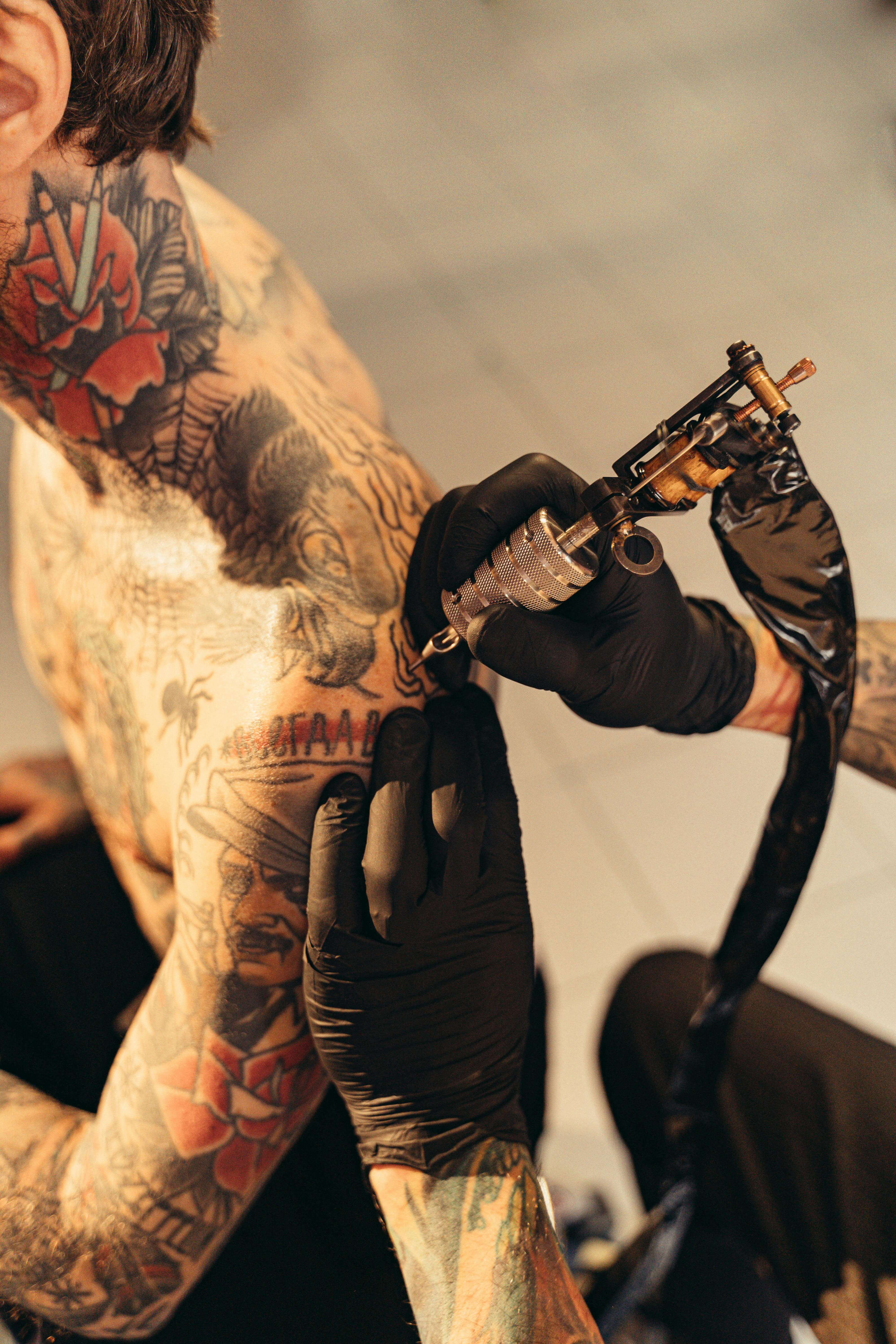 Featured tattoo work